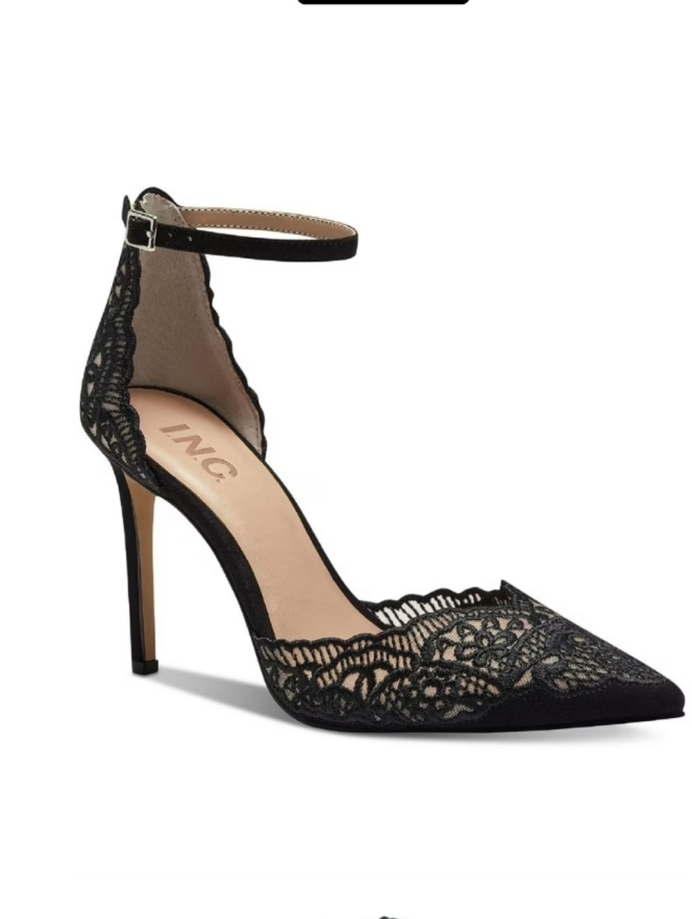 New The Kinlee Lace Pointed Stiletto Pumps by I.N.C.